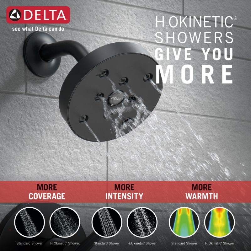 Trinsic Single-Handle Shower Only Faucet in Matte Black