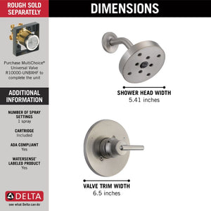 Trinsic Single-Handle Shower Only Faucet in Stainless