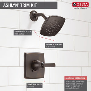 Ashlyn Single-Handle Shower Only Faucet in Venetian Bronze