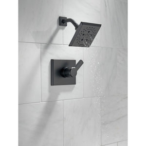Pivotal Single-Handle Shower Only Faucet in Matte Black