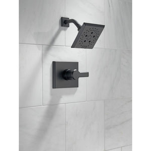 Pivotal Single-Handle Shower Only Faucet in Matte Black