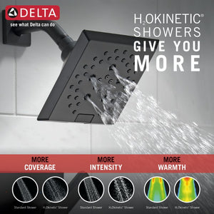 Pivotal Single-Handle Shower Only Faucet in Matte Black