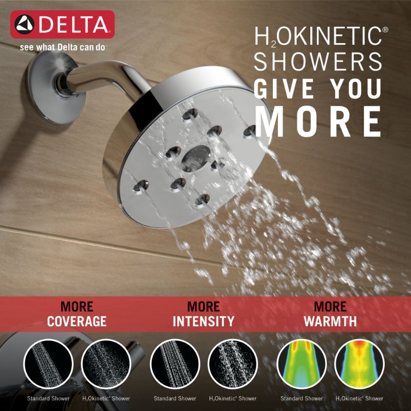 Trinsic Single-Handle Shower Only Faucet in Chrome with Volume & Temperature Control