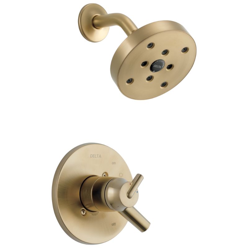 Trinsic Single-Handle Shower Only Faucet in Champagne Bronze with Volume & Temperature Control