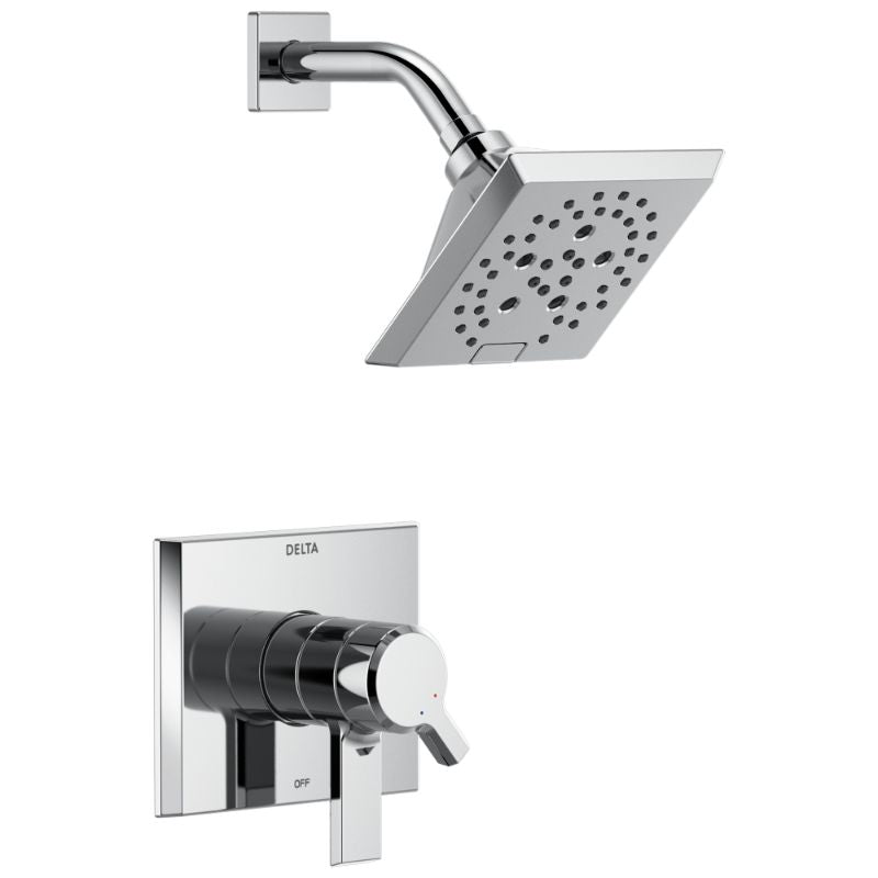 Pivotal Single-Handle Shower Only Faucet in Chrome with Volume & Temperature Control
