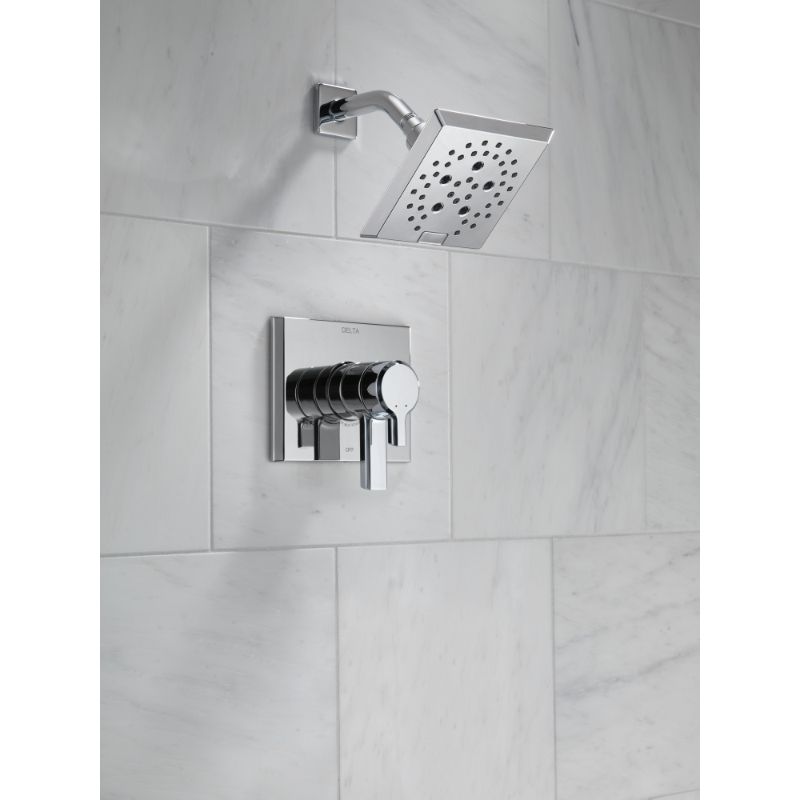 Pivotal Single-Handle Shower Only Faucet in Chrome with Volume & Temperature Control