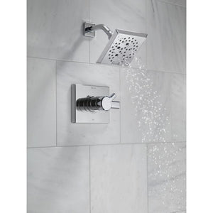 Pivotal Single-Handle Shower Only Faucet in Chrome with Volume & Temperature Control