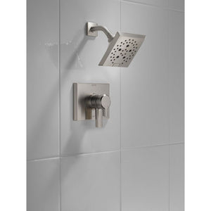 Pivotal Single-Handle Shower Only Faucet in Stainless with Volume & Temperature Control