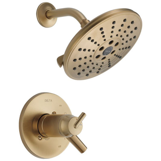 Trinsic Two-Handle Shower Only Faucet in Champagne Bronze