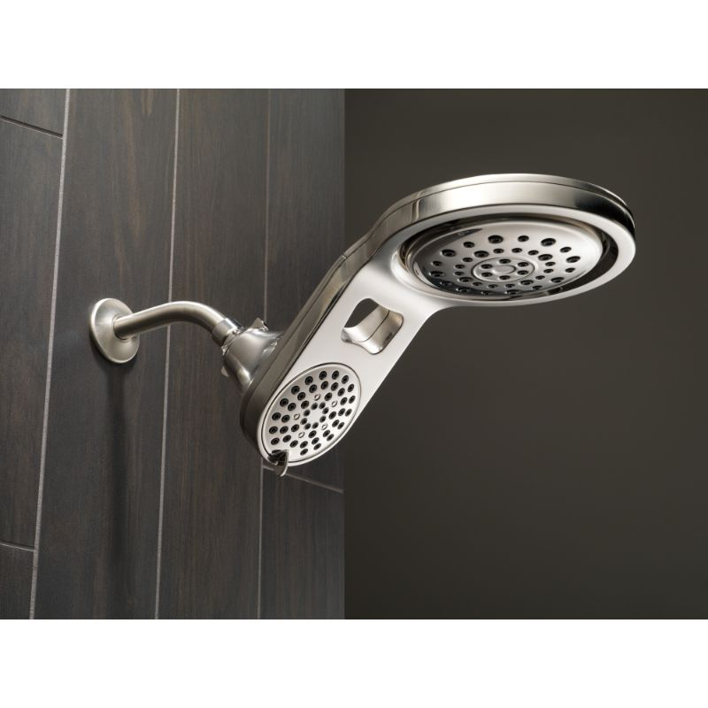 Universal Showering Components 7.88' Showerhead in Stainless - 5 Spray Settings
