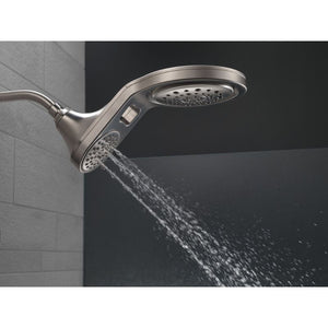 Universal Showering Components 7.88' Showerhead in Stainless - 5 Spray Settings