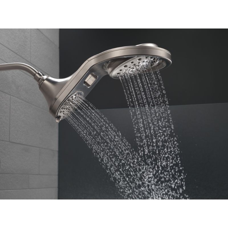 Universal Showering Components 7.88' Showerhead in Stainless - 5 Spray Settings