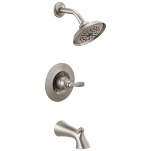 Woodhurst Single-Handle Tub & Shower Faucet in Stainless
