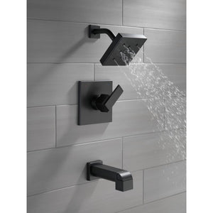 Ara Single-Handle Tub & Shower Faucet in Matte Black