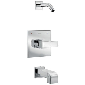 Ara Single-Handle Tub & Shower Faucet in Chrome - Less Showerhead