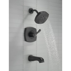 Stryke Single-Handle Tub & Shower Faucet in Matte Black