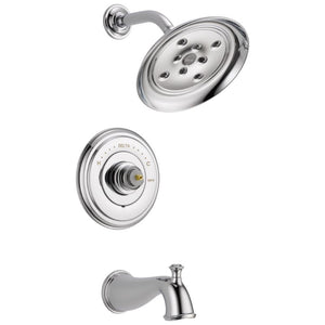 Cassidy Tub & Shower Faucet in Chrome - Less Handle