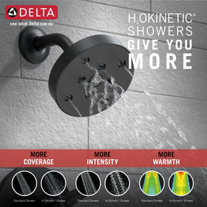 Trinsic Single-Handle Tub & Shower Faucet in Matte Black with Volume & Temperature Control