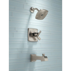 Ashlyn Single-Handle Tub & Shower Faucet in Stainless with Volume & Temperature Control