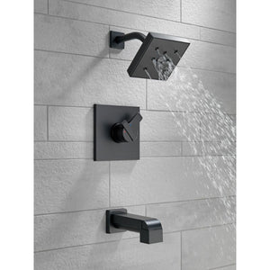 Ara Single-Handle Tub & Shower Faucet in Matte Black with Volume & Temperature Control