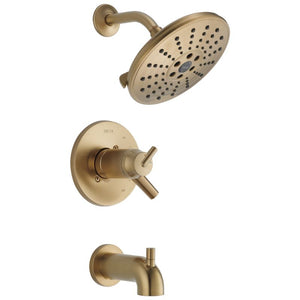 Trinsic Two-Handle Tub & Shower Faucet in Champagne Bronze
