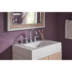Trinsic Widespread Vanity Faucet in Chrome