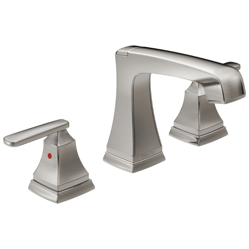 Ashlyn Widespread Vanity Faucet in Stainless
