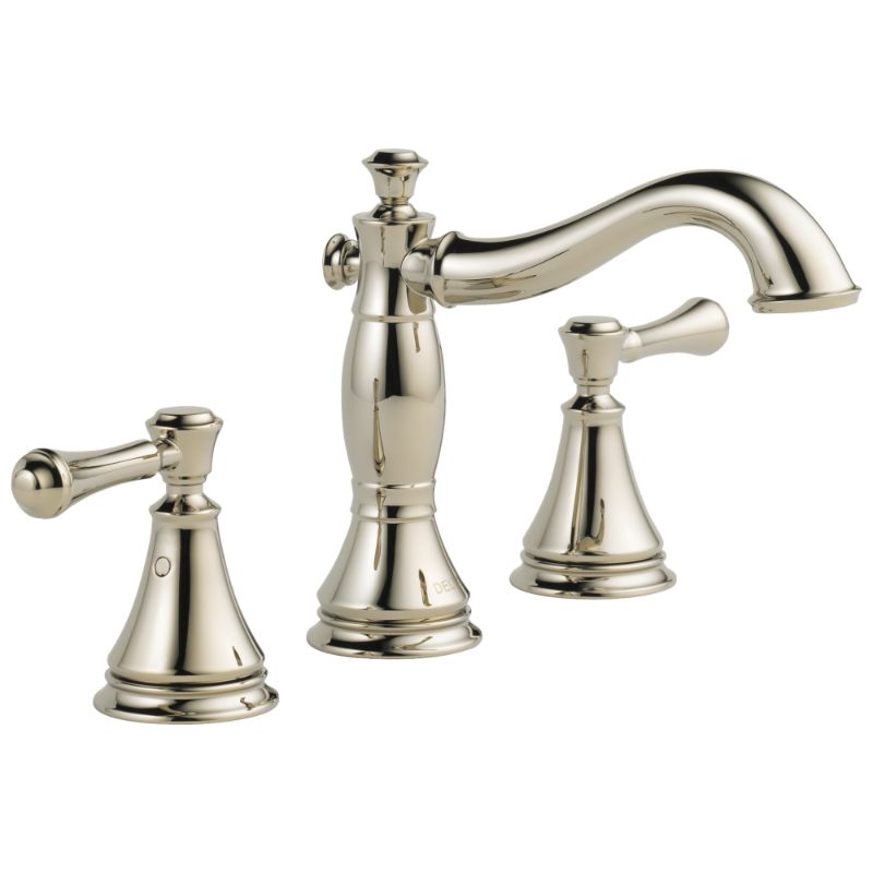 Cassidy Widespread Vanity Faucet in Polished Nickel