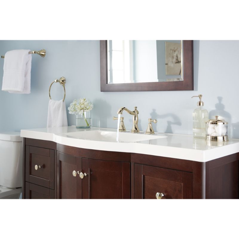 Cassidy Widespread Vanity Faucet in Polished Nickel