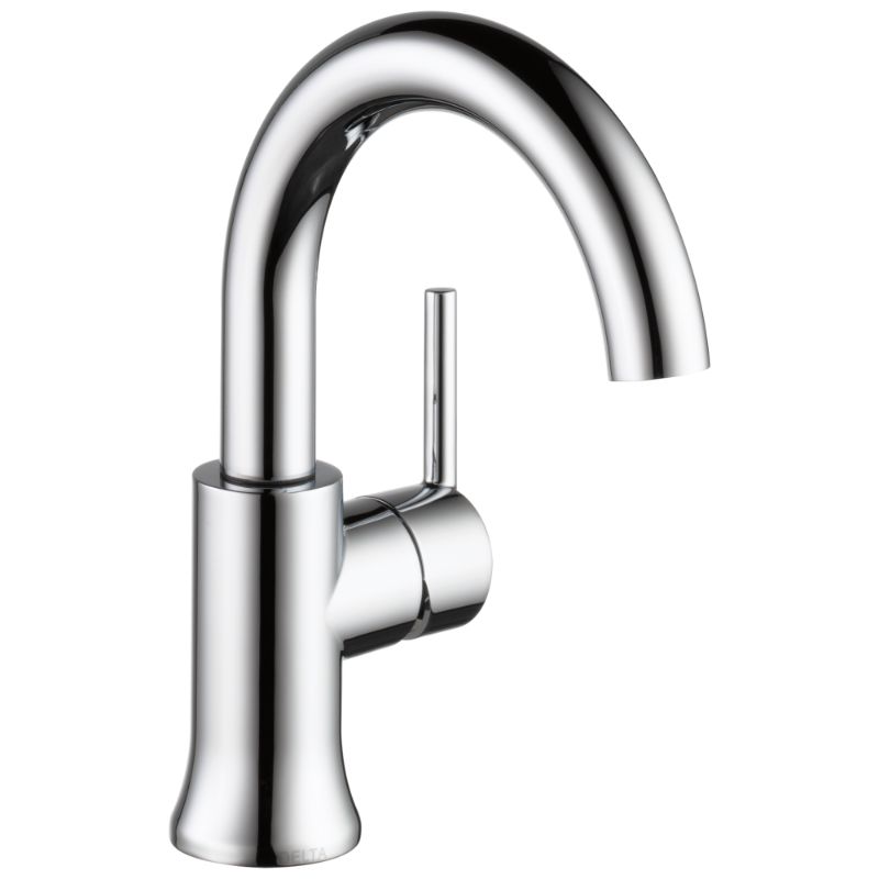 Trinsic Single-Handle High-Arc Vanity Faucet in Chrome