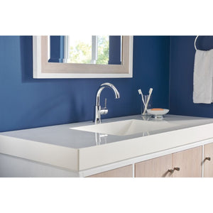 Trinsic Single-Handle High-Arc Vanity Faucet in Chrome