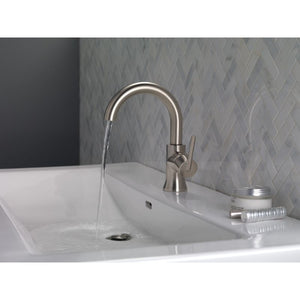 Trinsic Single-Handle High-Arc Vanity Faucet in Stainless