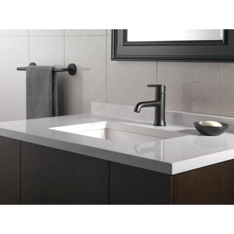 Trinsic Single-Handle Vanity Faucet in Matte Black