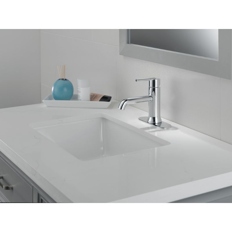Trinsic Single-Handle Vanity Faucet in Chrome with Pop-Up Drain