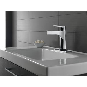 Zura Single-Handle Vanity Faucet in Chrome with Touchless Control
