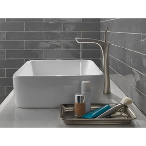 Tesla Vessel Vanity Faucet in Stainless
