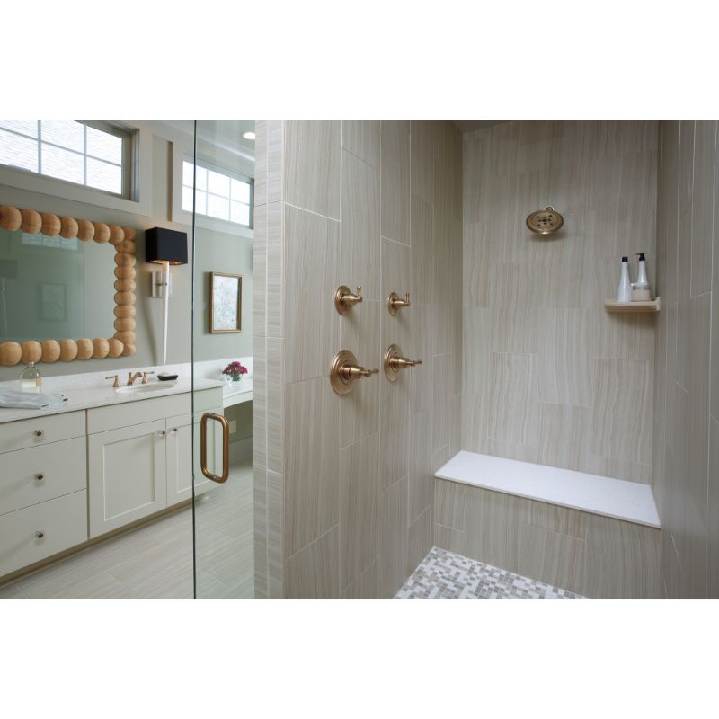 Cassidy Lever Handle Vanity Faucet in Champagne Bronze