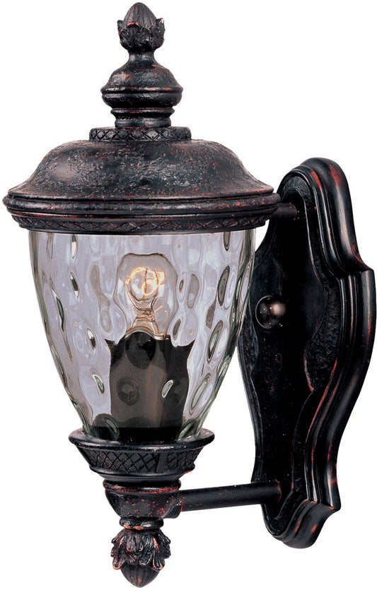 Carriage House DC 6" Single Light Outdoor Wall Mount in Oriental Bronze