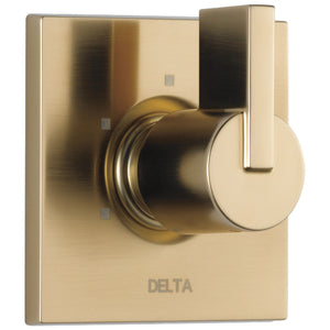 Vero Single-Handle Diverter Trim in Champagne Bronze