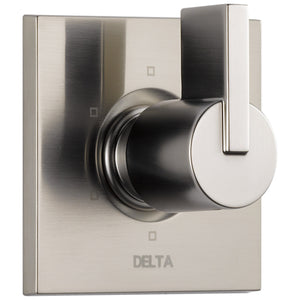 Vero Single-Handle 6-Setting Diverter Trim in Stainless