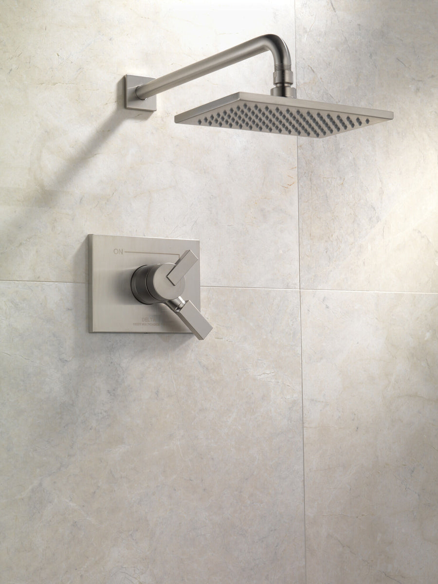 Vero Single-Handle 2.5 gpm Shower Only in Stainless with Volume & Temperature Control