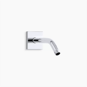 Loure 7.5' Shower Arm and Flange in Polished Chrome