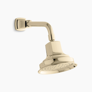 Margaux 2.5 gpm Showerhead in Vibrant French Gold