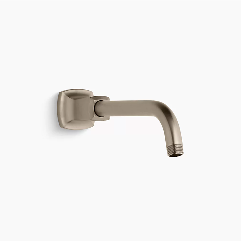 Margaux Shower Arm and Flange in Vibrant Brushed Bronze