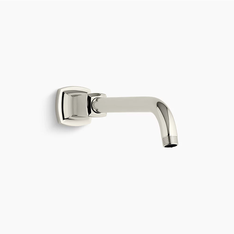 Margaux Shower Arm and Flange in Vibrant Polished Nickel