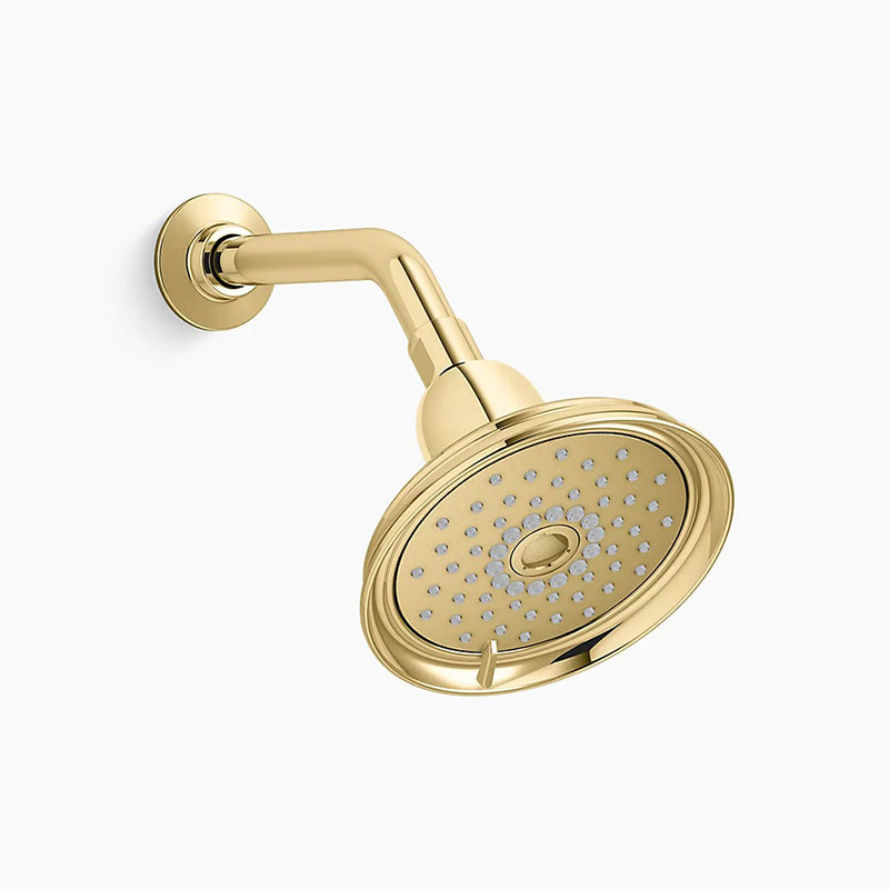 Bancroft 1.75 gpm Showerhead in Polished Brass