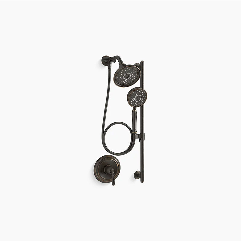 Bancroft Single-Handle 2.5 gpm Shower Only Faucet in Oil-Rubbed Bronze with Slide Bar