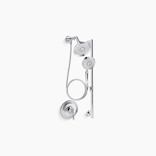 Bancroft Single-Handle 2.5 gpm Shower Only Faucet in Polished Chrome with Slide Bar