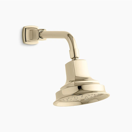 Margaux 1.75 gpm Showerhead in Vibrant French Gold