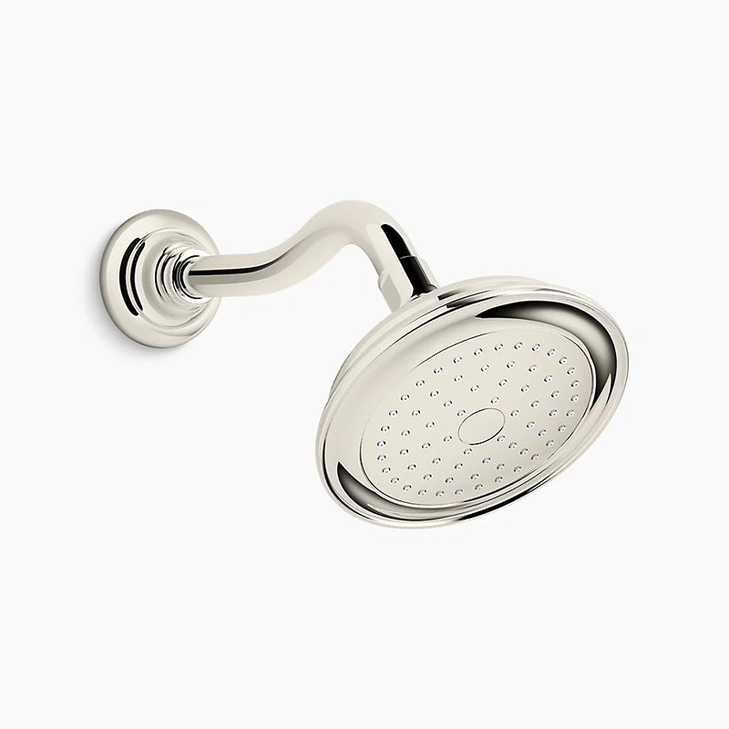 Artifacts 2.5 gpm Showerhead in Vibrant Polished Nickel